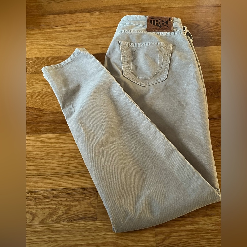True Religion Corduroy, Size 28
